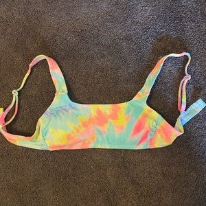 TIE DYE SWIMSUIT TOP
